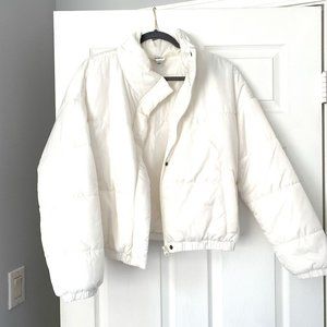 Z by Zella white Puffer Jacket
